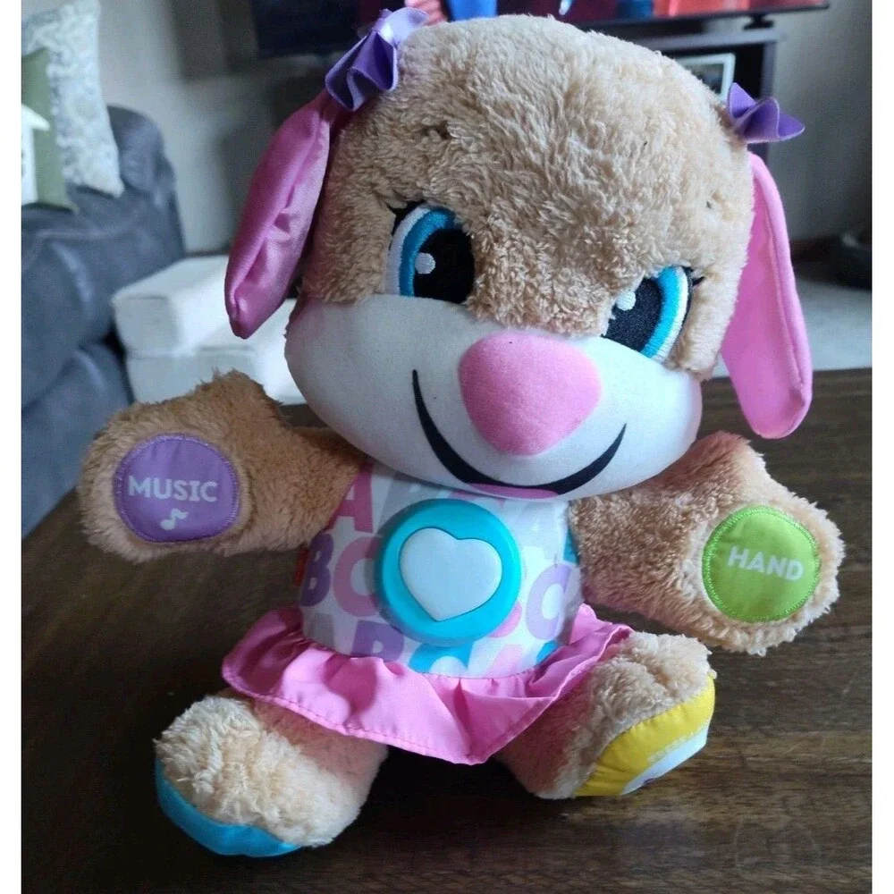Fisher Price Laugh and Learn Smart Stages Sis Puppy WORKS